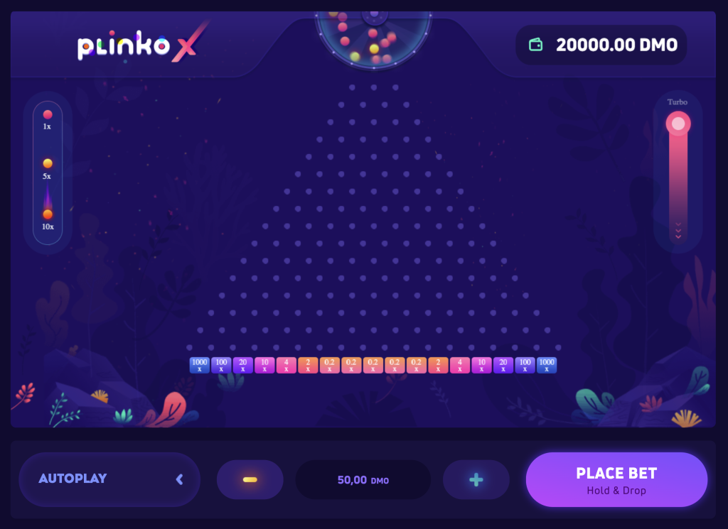 Plinko X demo